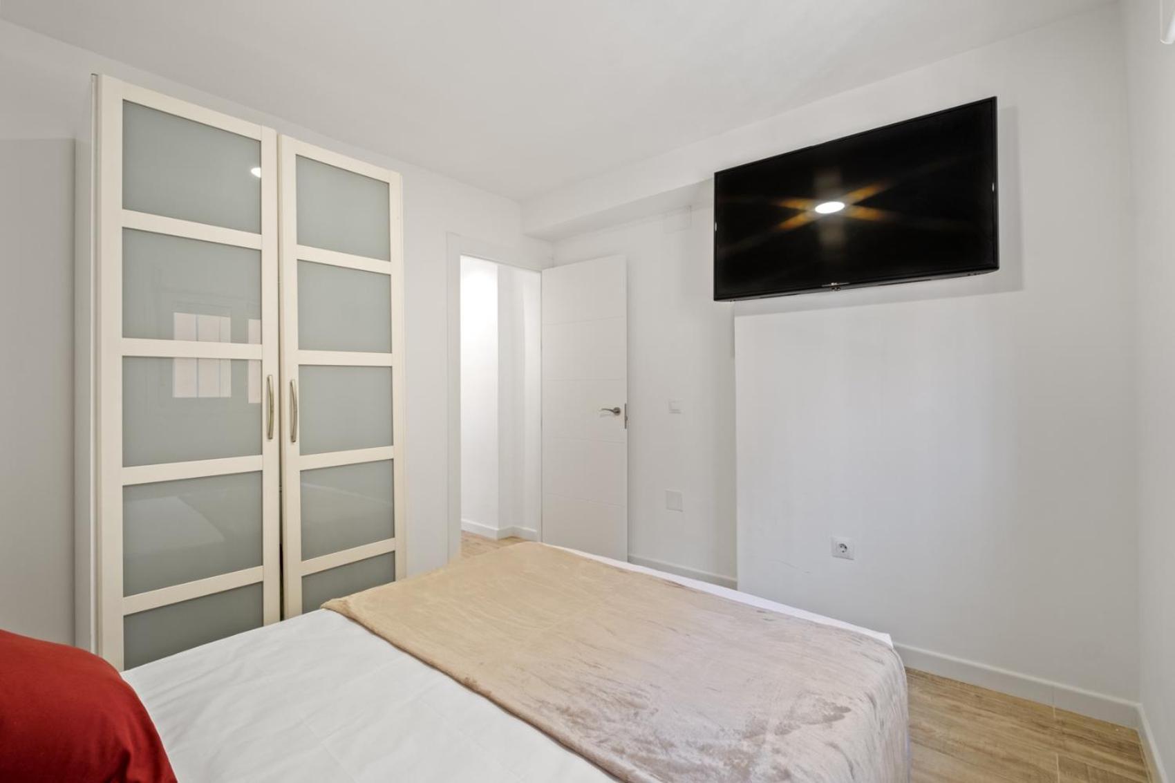 Apartamento En La Playa Con Terraza Malaga Luaran gambar